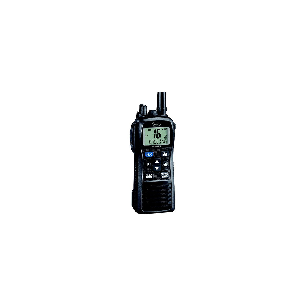 Icom M73PLUS Submersible Handheld VHF Radio Default Title -Modern Boat Sales & Service
