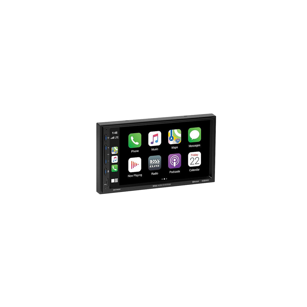 Boss Audio BE7ACP Mech-Less Bluetooth/USB/MP3/WAV/AVI/FM/AM Player w/7