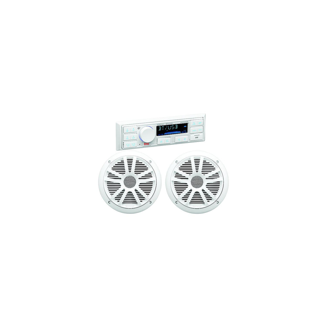 Boss Audio MCK500WB6 Sigle-Din Mech-Less Multimedia Player W/Speakers -Modern Boat Sales & Service