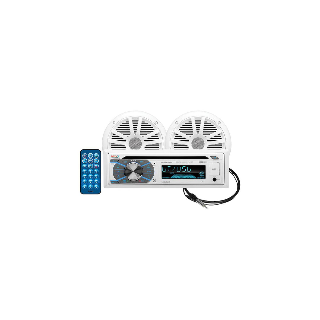 Boss MCK508WB6 CD/USB/SD, MP3, WMA, FM/AM Player/Bluetooth w/6.5