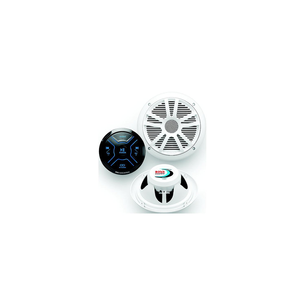 Boss Audio MG150W6 BluetoothÂ® Gauge Receiver Package w/ 6.5