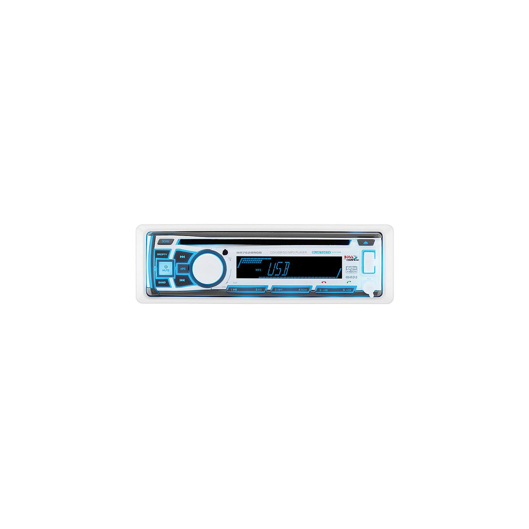 Marine In-Dash CD/USB/SD/MP3/WMA/AM/FM w/Detachable Front Panel & Bluetooth Receiver w/RGB -Modern Boat Sales & Service