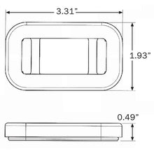 Optronics A91GBP Flush mount grommet for mini sealed lights Default Title -Modern Boat Sales & Service