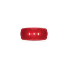 Optronics Surface Mount LED Marker/ Clearance Lights w/Reflex, White Base, Red Lens -Modern Boat Sales & Service