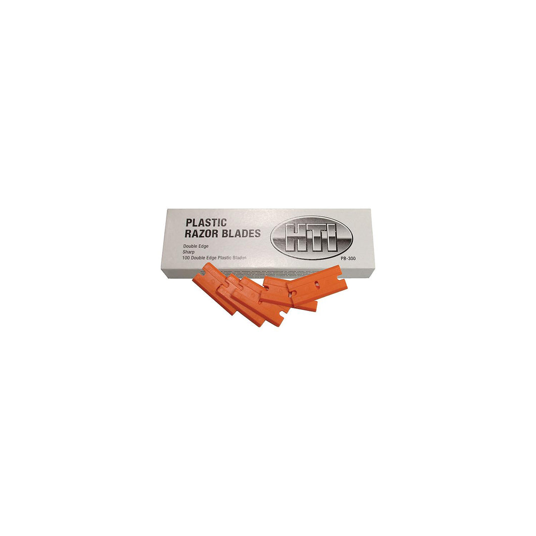 Captain's Choice Double Edge Plastic Blades, 100 pk -Modern Boat Sales & Service