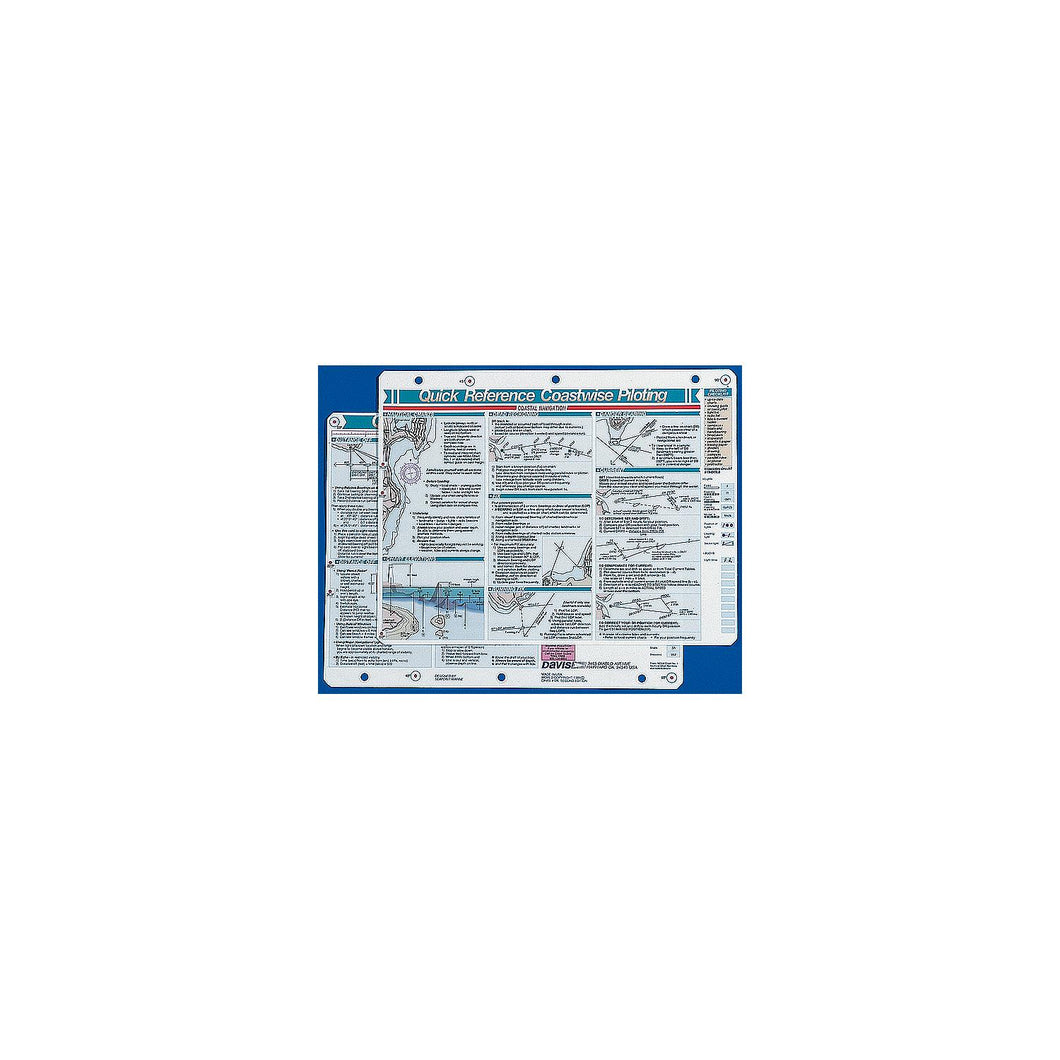 Davis 126 Coastwise Piloting Quick Reference Card -Modern Boat Sales & Service