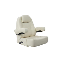 Springfield Marine 104214501 Charter Helm Low-Back with Bolster, Off-White Default Title -Modern Boat Sales & Service
