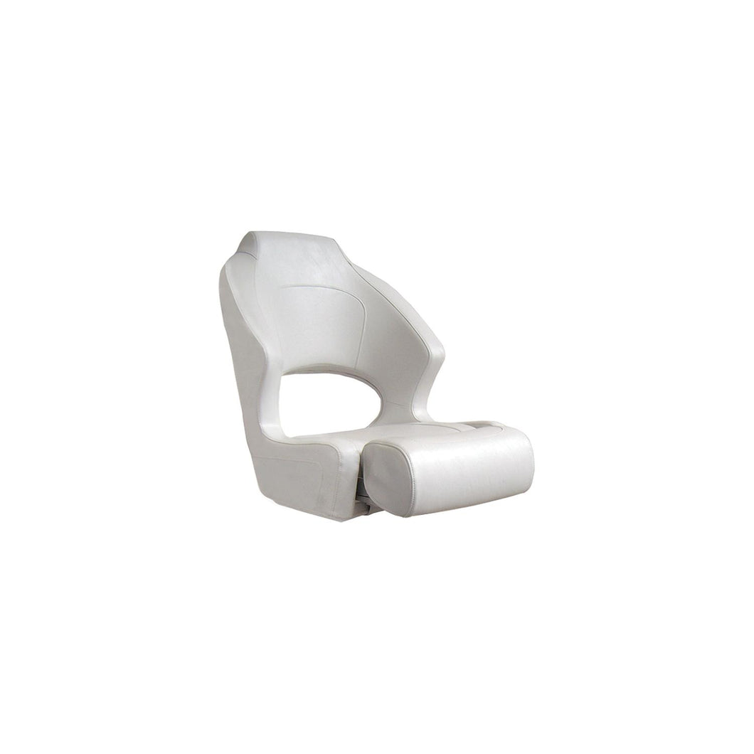 Springfield Deluxe Sport Flip Up Seat, White -Modern Boat Sales & Service