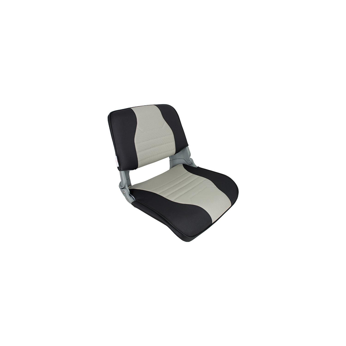 Springfield Skipper Seat With Cushions, Deluxe Charcoal/Gray/Gray Shell -Modern Boat Sales & Service