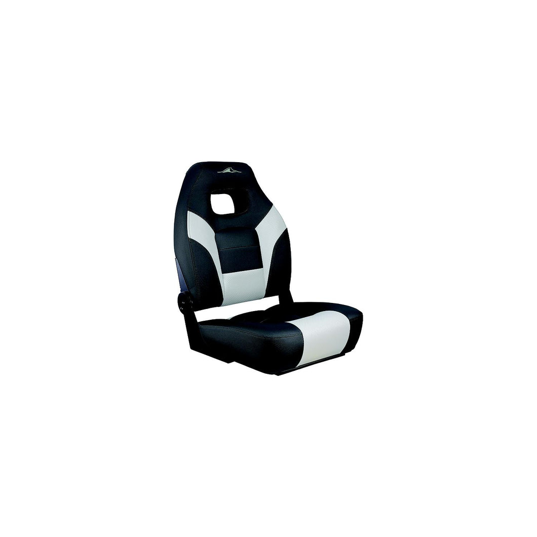 Springfield 1062585 Incognito Edition Premium Folding Seat, Charcoal/Gray -Modern Boat Sales & Service