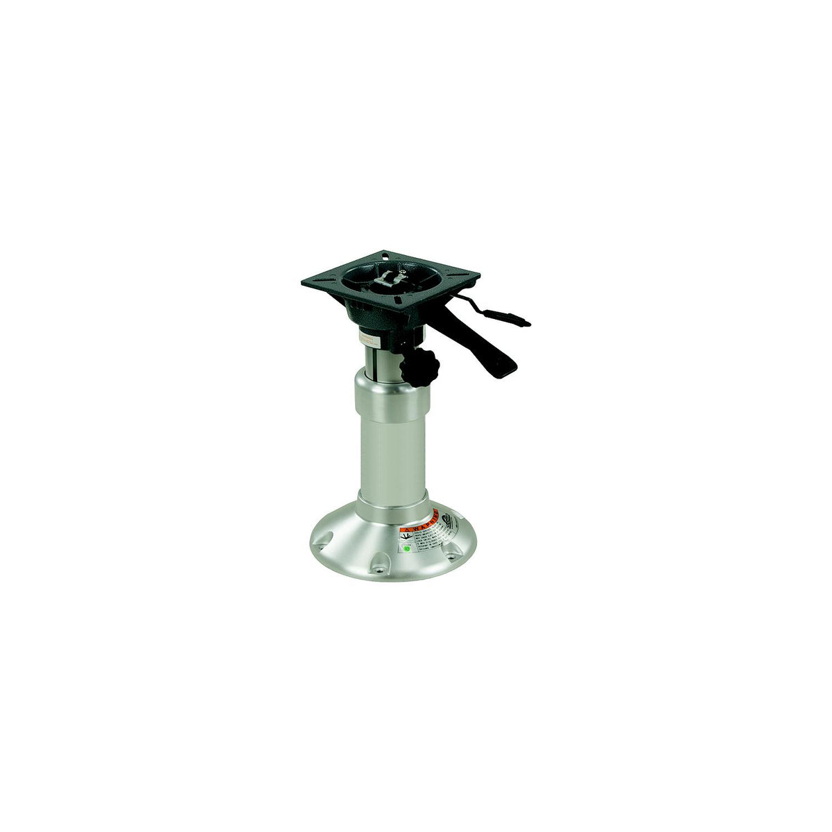 Springfield 1250300 2-7/8" Series Heavy-Duty Mainstay Pedestal Package 14"-19.75" With 9" Base (Includes Base, Post and Swivel) -Modern Boat Sales & Service