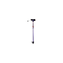 Springfield Taper-Lock 2-3/8" Power-Rise Stand-Up Pedestal 22.5" to 29.5", Brite Dip Finish -Modern Boat Sales & Service