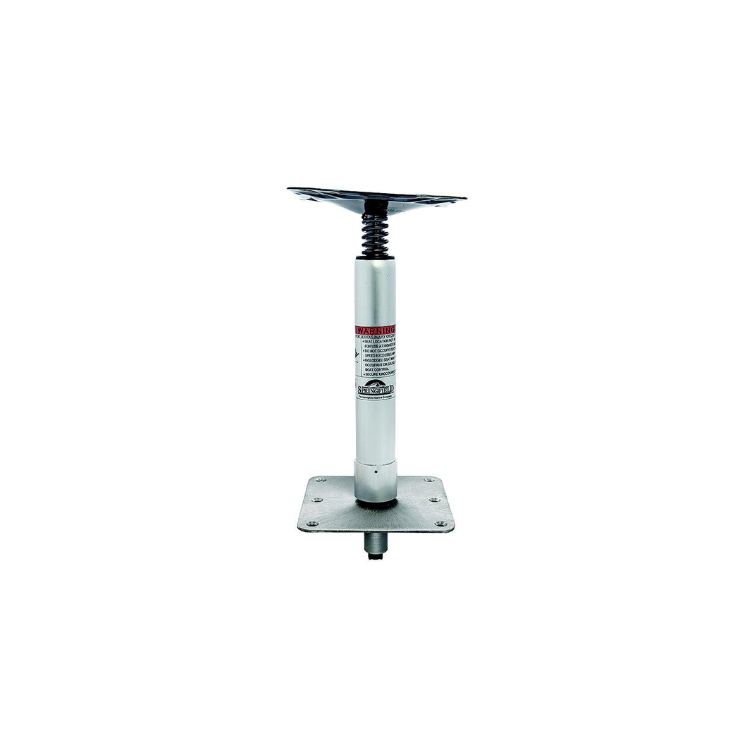 Springfield KingPinâ„¢ Removable Pedestal System Standard Hi-Lo 3-Piece Package, Satin Finish (Includes Post, Swivel and Base) Default Title -Modern Boat Sales & Service