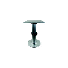 Springfield 1660231 3-Stage Clear Anodized Pedestal Set (Includes Square Table Mount and Base), 14", 20", 28" Default Title -Modern Boat Sales & Service
