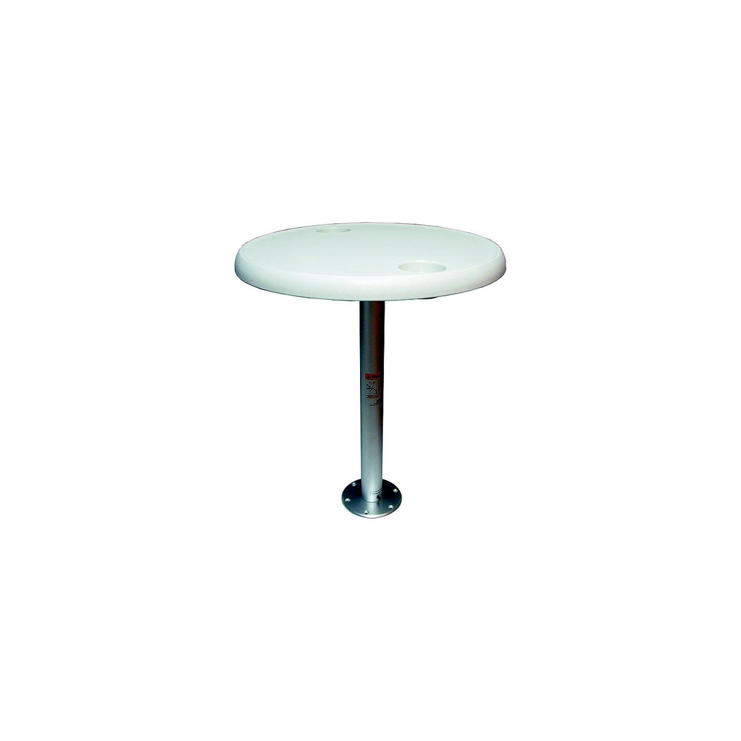 Dock Edge 1690202 Stowable Table Package, Round Tabletop -Modern Boat Sales & Service