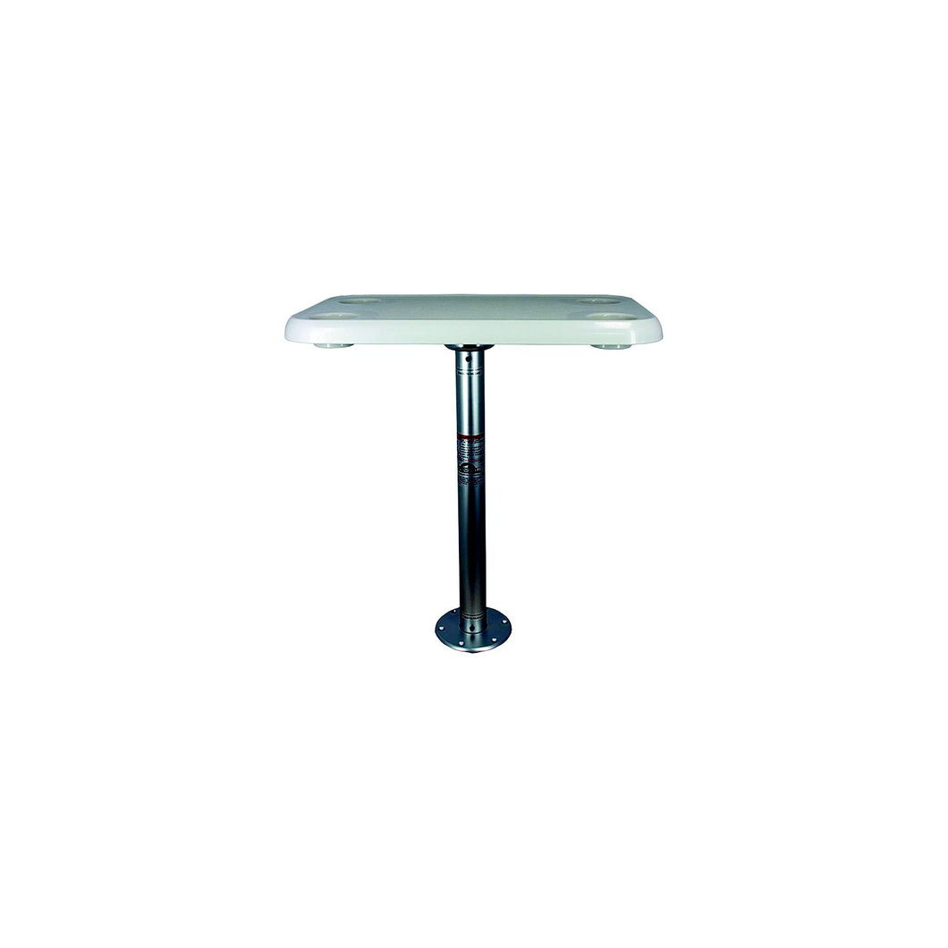 Dock Edge 1690207 Stowable Table Package, Rectangular Tabletop -Modern Boat Sales & Service