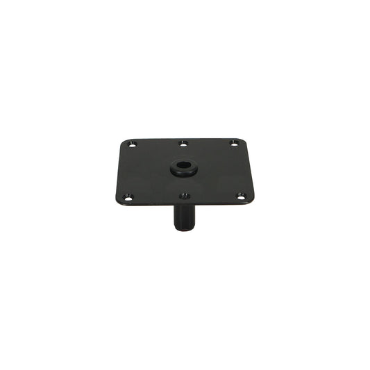 Springfield King-Pin 7" x 7" Threaded Square Steel Base, E-Coat Finish -Modern Boat Sales & Service