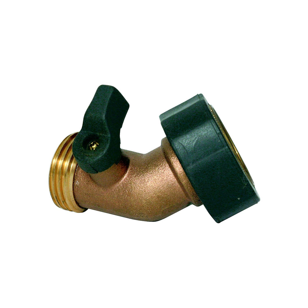 Camco 20173 Brass 45 Degree Shut-Off Valve -Modern Boat Sales & Service