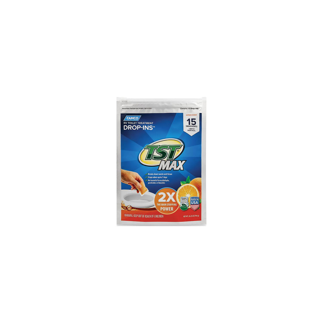 Camco TSTÂ® Max Drop-Ins, Fresh Citrus, 15/bag -Modern Boat Sales & Service