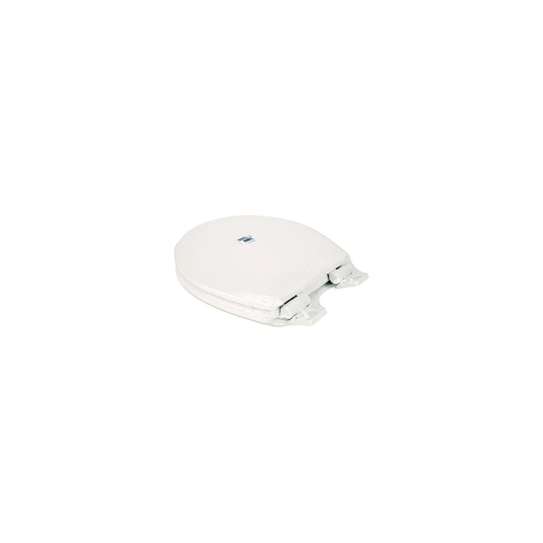 Camco 41727 Replacement Lid and Seat f/Premium Ceramic RV Toilet 41715, Bone -Modern Boat Sales & Service
