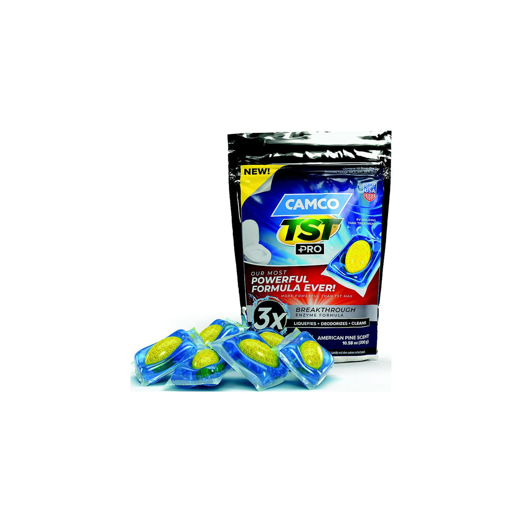 Camco 41770 TST PRO RV Holding Tank Treatment Dop-Ins, 10 pk -Modern Boat Sales & Service