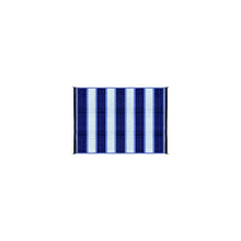 Open Air Stripe Awning Leisure Mat, 6' x 9' Blue Default Title -Modern Boat Sales & Service