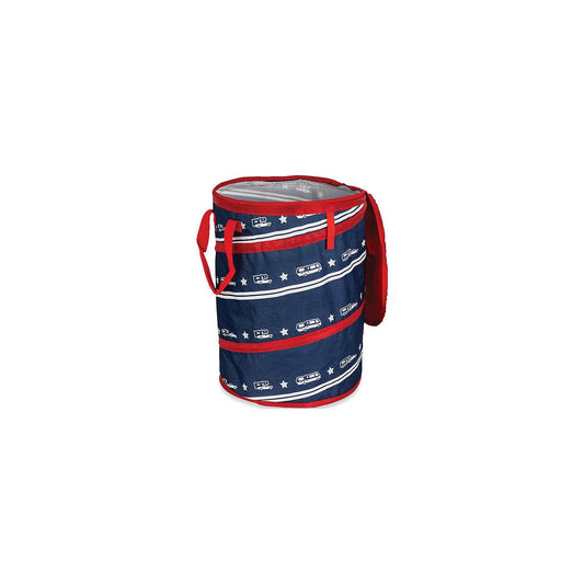Camco 42995 Pop-Up Utility Container, Red/White/Blue Patriotic, 30 Gal. -Modern Boat Sales & Service
