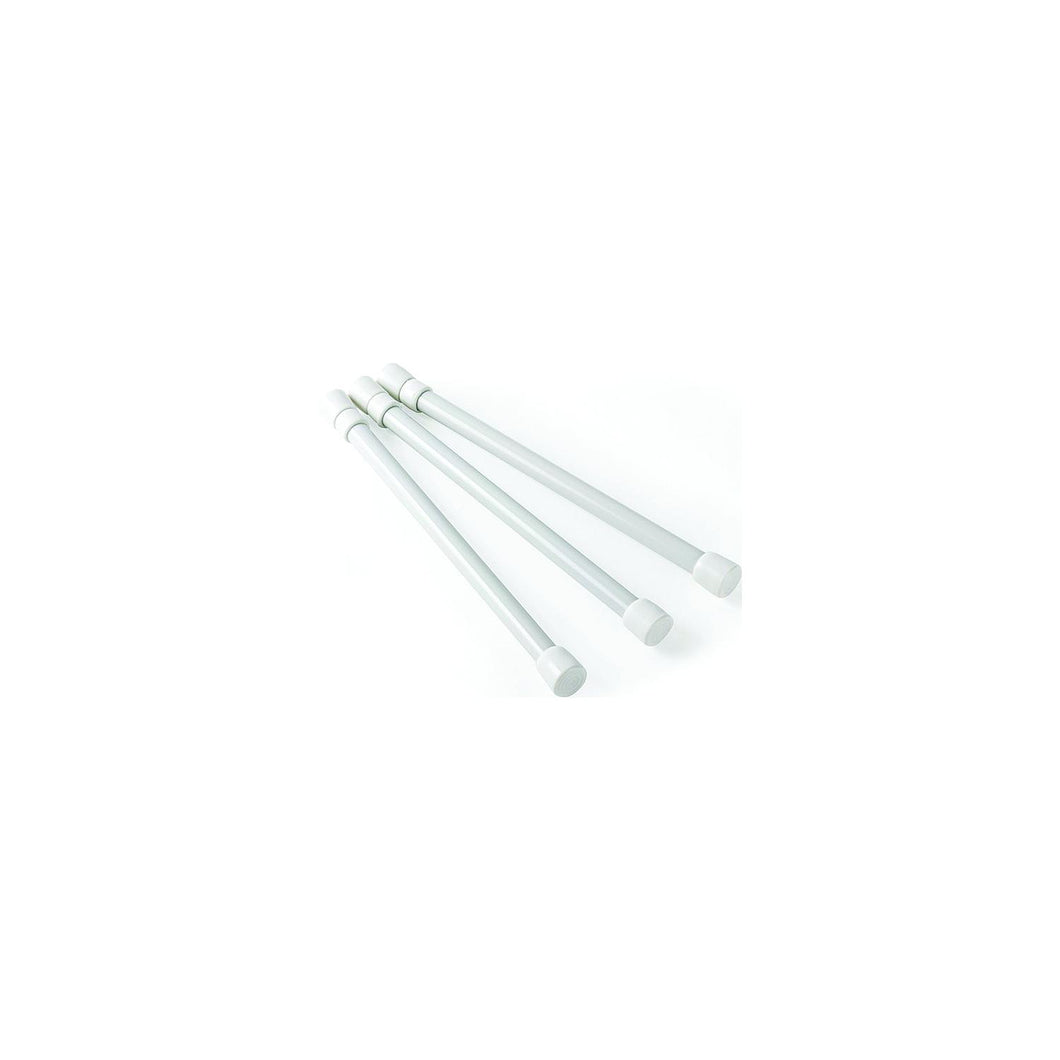Camco 44063 Cupboard Bars, White (3/Pack) -Modern Boat Sales & Service