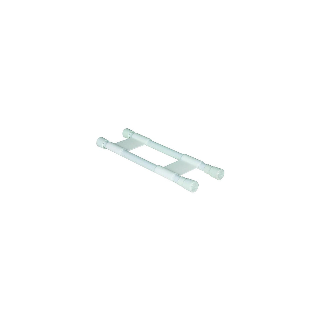 Camco 44093 Double Cupboard Bars, White -Modern Boat Sales & Service