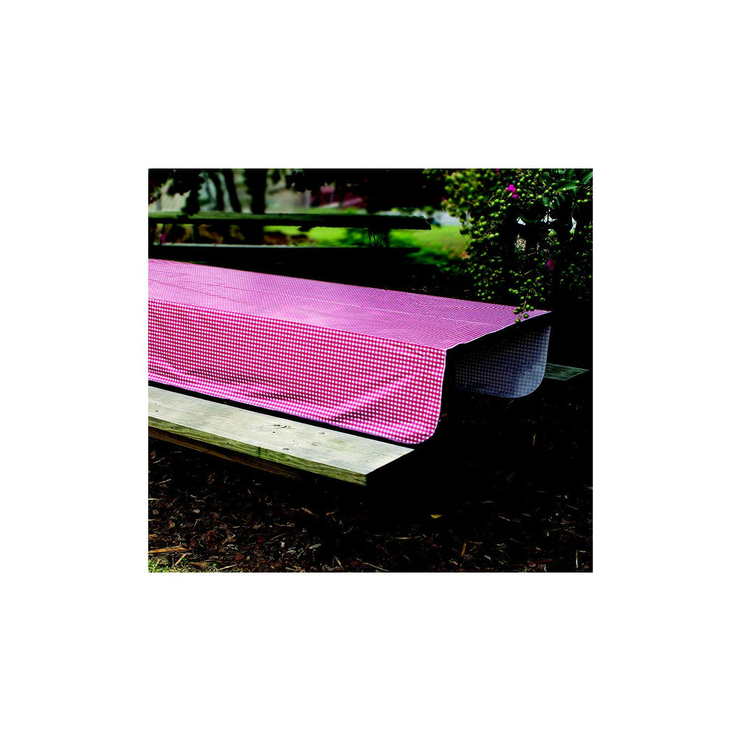 Camco 51019 Red and White Vinyl Tablecloth -Modern Boat Sales & Service