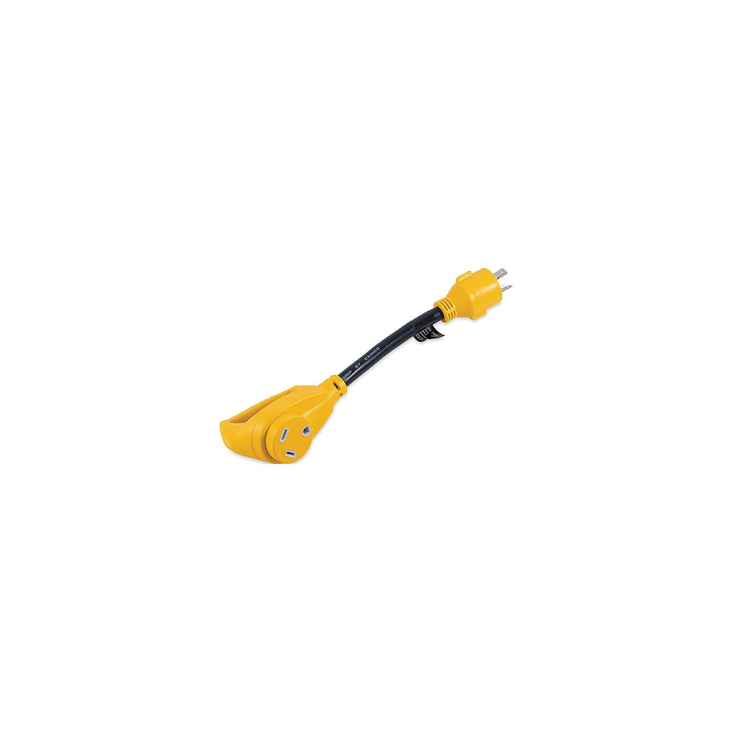 Camco 55272 Powergrip Generator Adapter, 30A, 3 Prong -Modern Boat Sales & Service