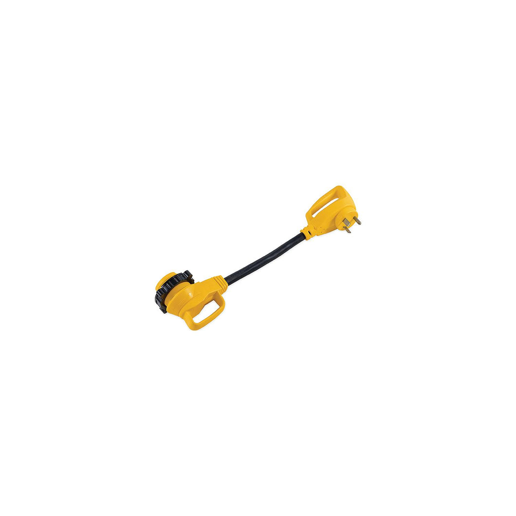 Camco 55522 90A Powergrip Locking Adapter, 18