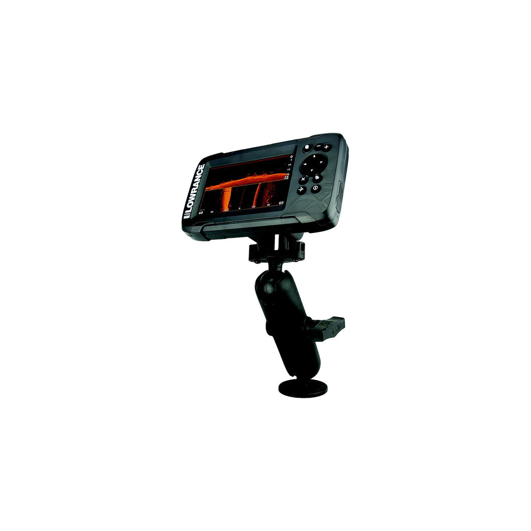 Ram RAM101LO12 RAMÂ®Â Double Ball Mount for Lowrance Eagle 4 & 5, HookÂ² & Reveal 5 Default Title -Modern Boat Sales & Service