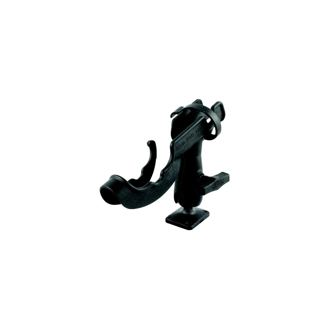 RAM-RODâ„¢ 2007 Fishing Rod Holder with Rectangle Flat Surface Base -Modern Boat Sales & Service