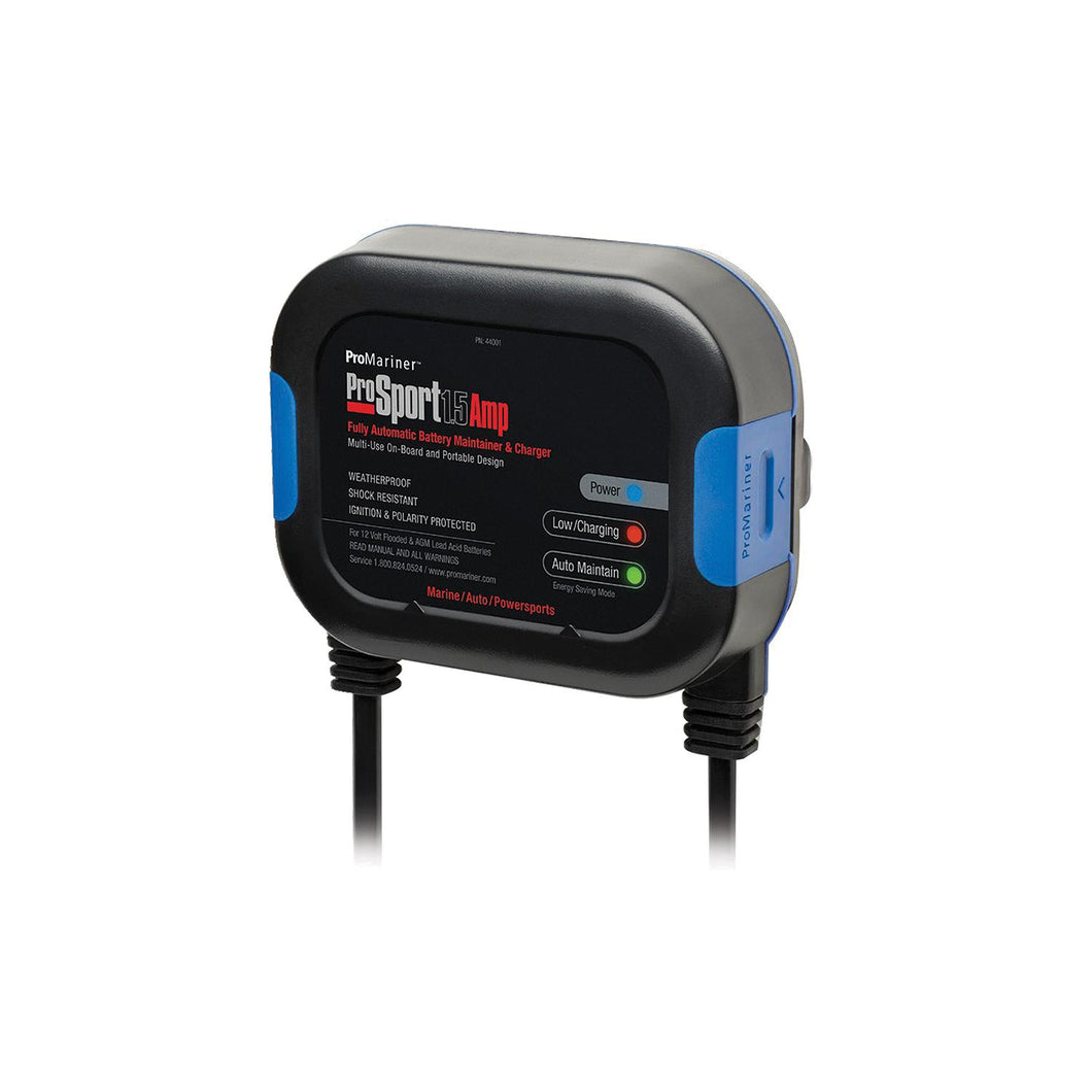 ProMariner Prosport 1.5 Amp Battery Maintainer & Charger -Modern Boat Sales & Service
