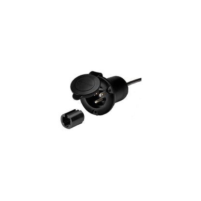 Pro Mariner 51300 AC Plug Holder+, Black -Modern Boat Sales & Service