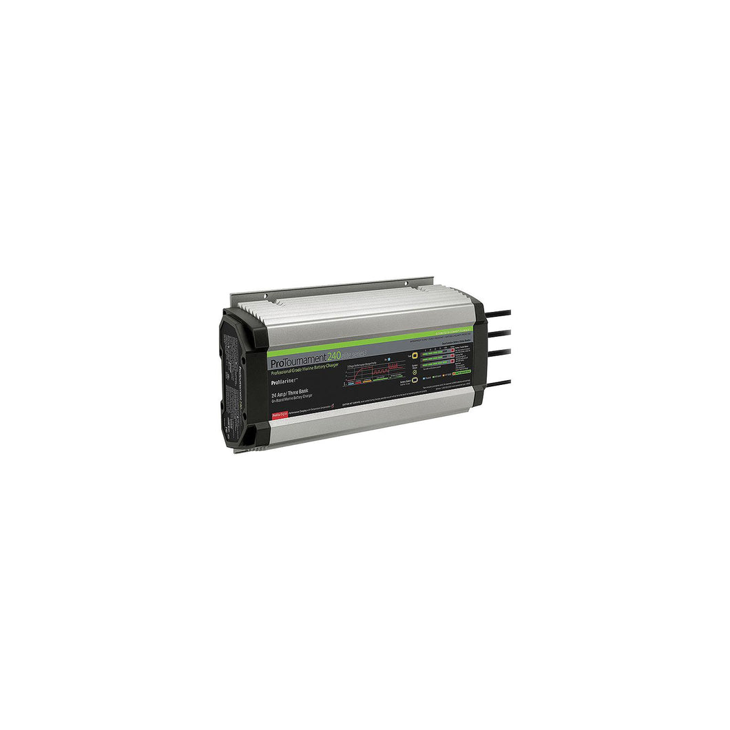 Promariner 53243 ProTournament Elite Series 3 Battery Charger, 3-Banks, 24 Amps -Modern Boat Sales & Service