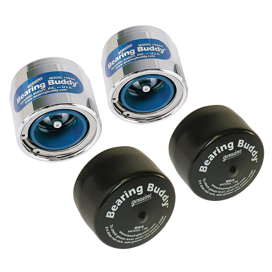 Bearing Buddy With Bra - Chrome Plated Brass -Modern Boat Sales & Service