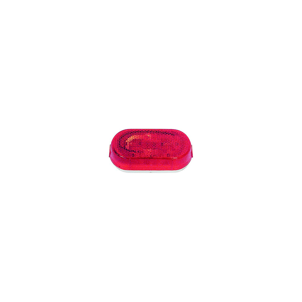 Anderson Oval Combination Clearance/Side Market Light, Red -Modern Boat Sales & Service