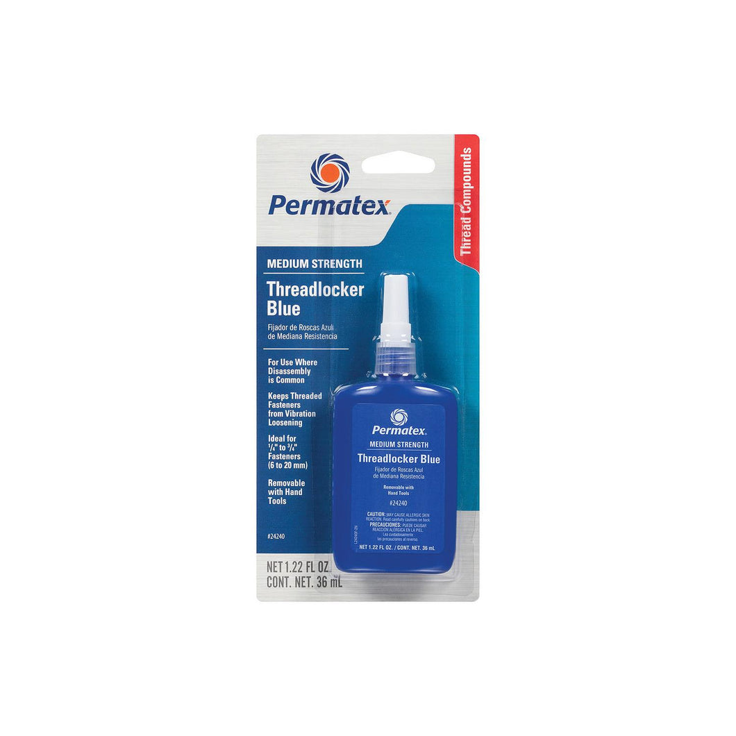 Permatex 24240 - 242 Blue Threadlocker Bottle, 36 ml. -Modern Boat Sales & Service