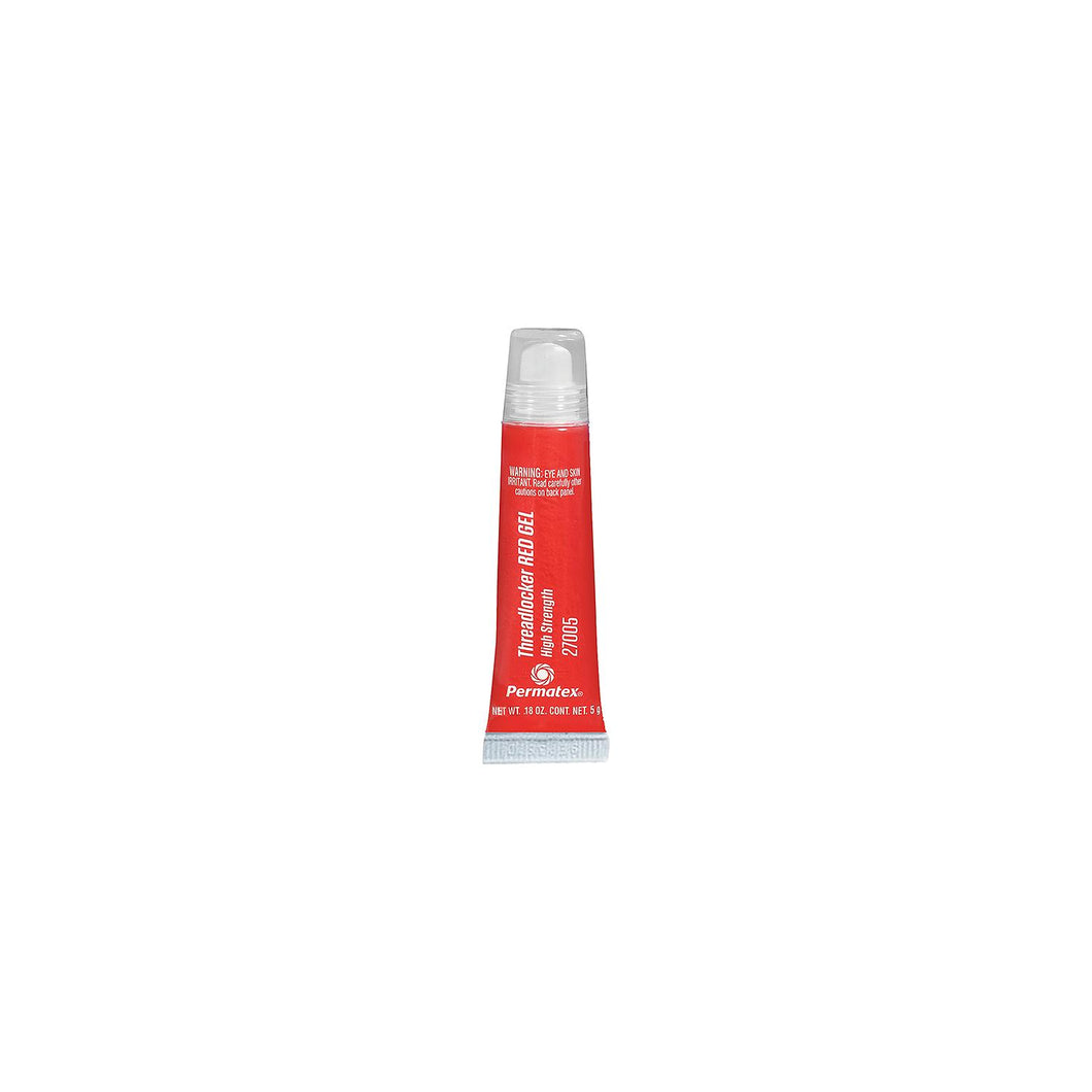 Permatex 27005 High Strength Threadlocker Red Gel, 5 gr., Red -Modern Boat Sales & Service
