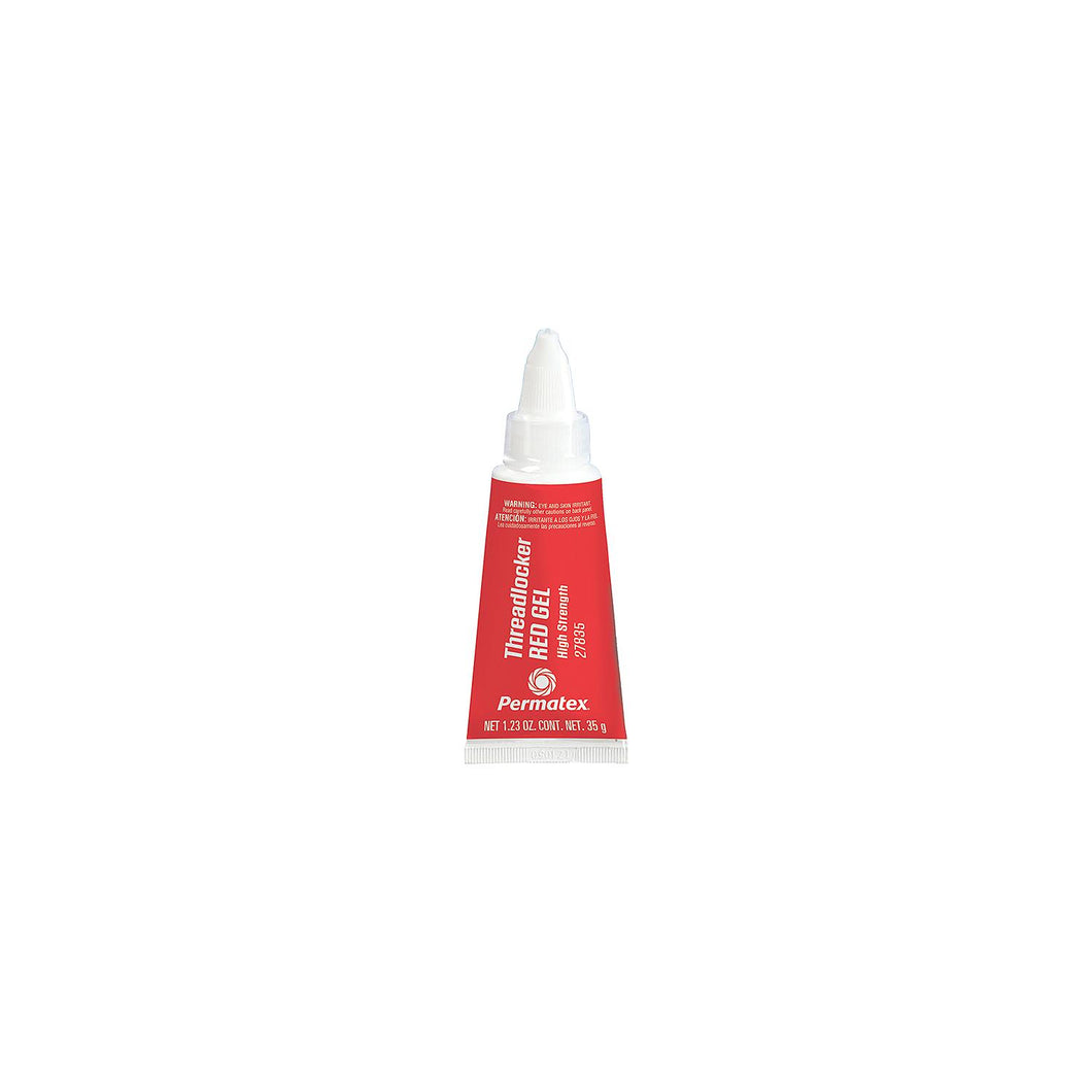 Permatex 27835 High Strength Threadlocker Red Gel, 35 gr., Red -Modern Boat Sales & Service