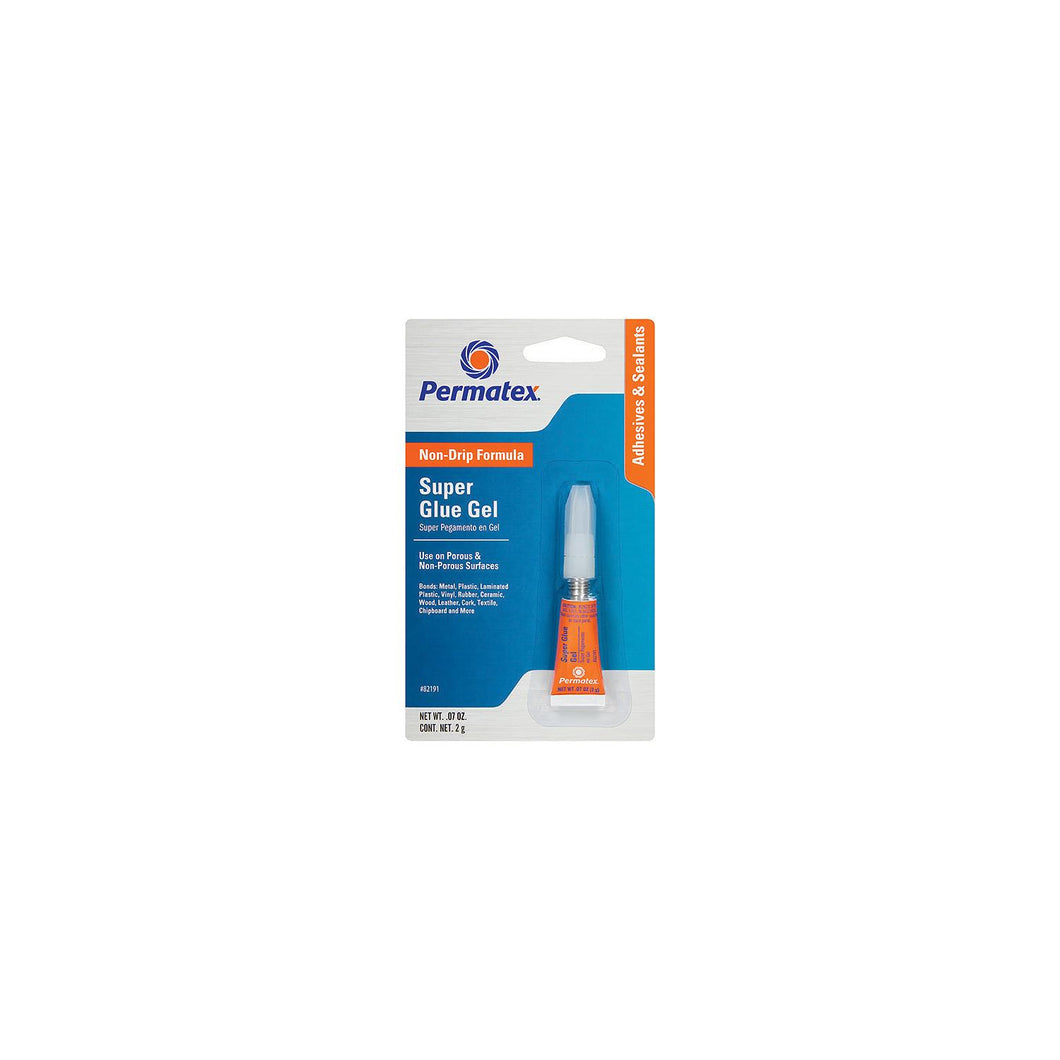 Permatex 82191 Super Glue Gel, 2 gr. -Modern Boat Sales & Service