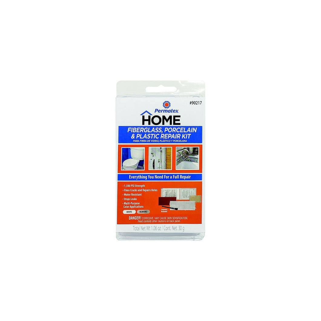 Permatex 90217 Fiberglass, Porcelain, Plastic Repair Kit 1.6 oz -Modern Boat Sales & Service