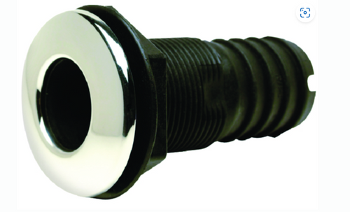 18461 Seachoice Stainless Steel Covered Thru-Hull / W2