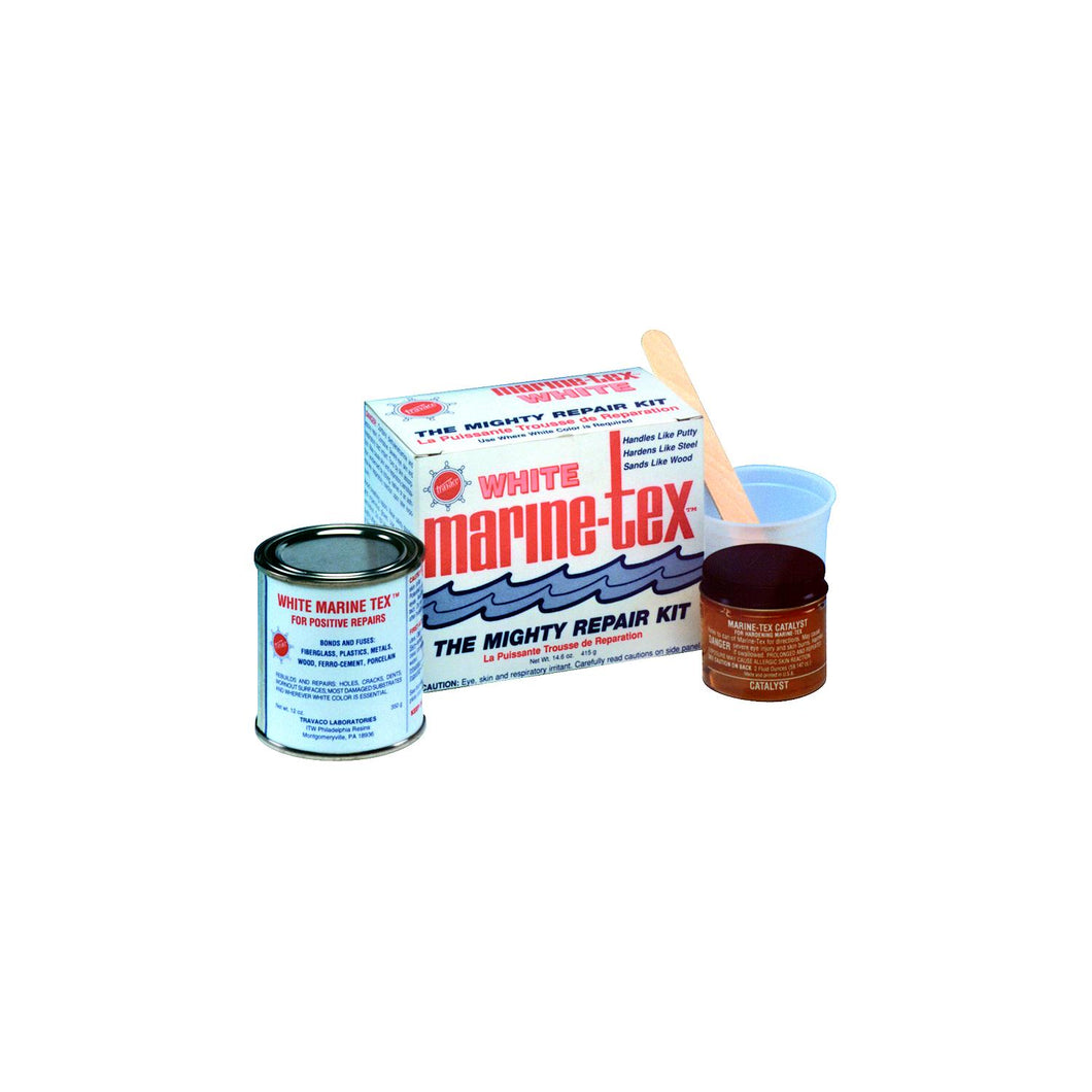 Marine-Tex RM306K Epoxy Putty, 14 oz., White, 12/case -Modern Boat Sales & Service