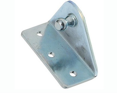 * 1883 Taylor Stainless Gas Lift Hardware, Angled Mounting Bracket, Pair / W6 -Modern Boat Sales & Service