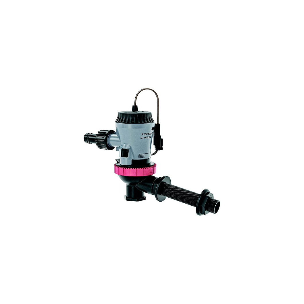Johnson Pump 101364201 Aqua O2 Flex Mount Aerator Pump, 800GPH -Modern Boat Sales & Service