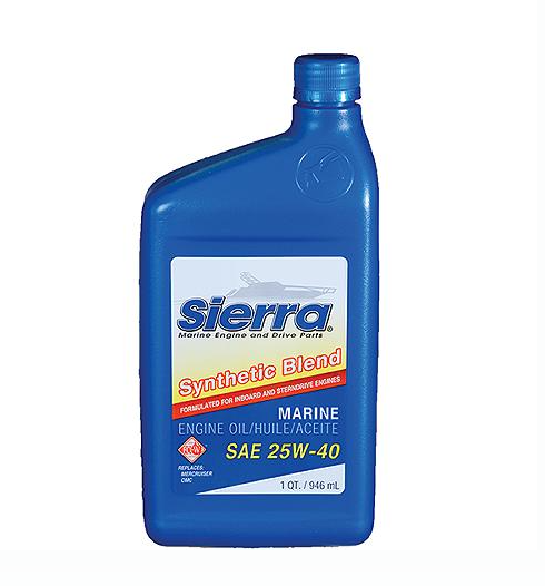 94402 Sierra 25W-40 4-Stroke Marine Engine Oil / 415I -Modern Boat Sales & Service