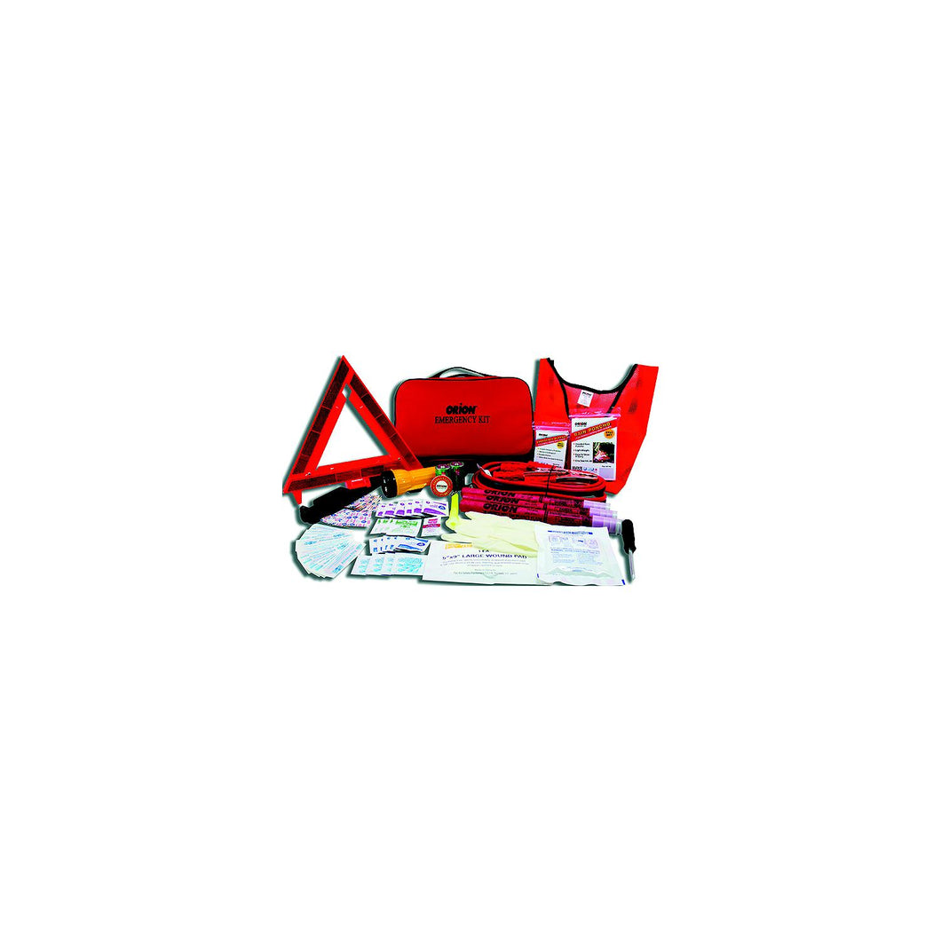Orion 8901 - Deluxe Roadside Emergency Kit - 79 pieces -Modern Boat Sales & Service